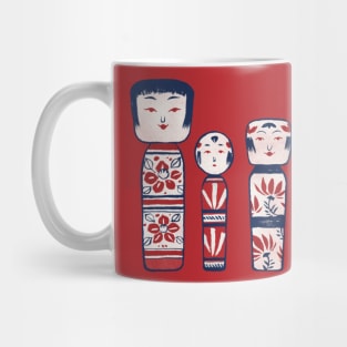 Kokeshi（こけし） Mug